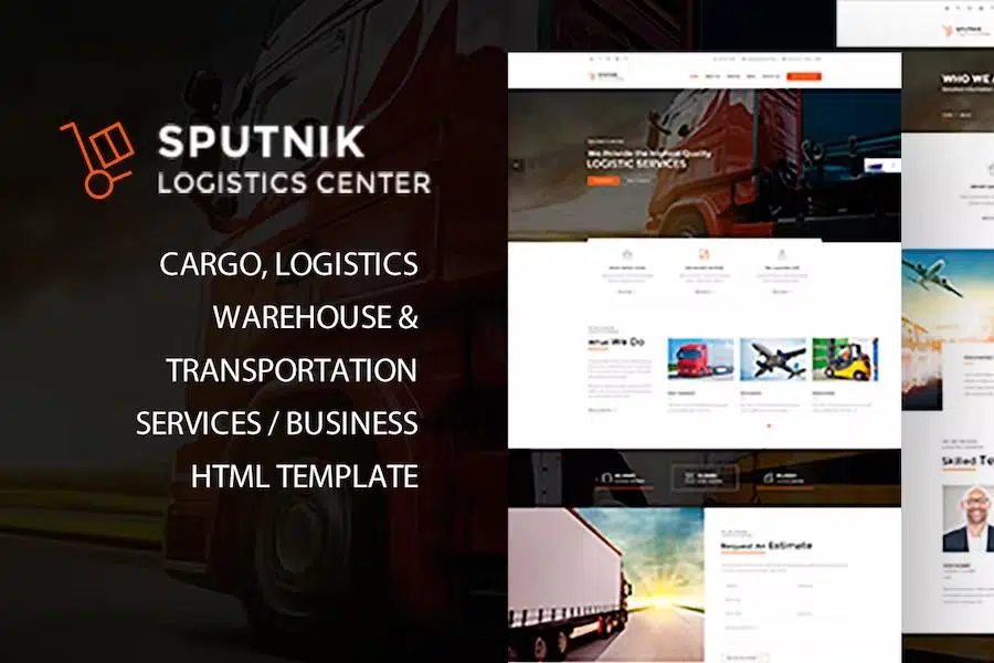 Sputnik Logistics Center HTML