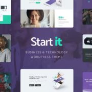 Start It – Technology & Startup WordPress Theme