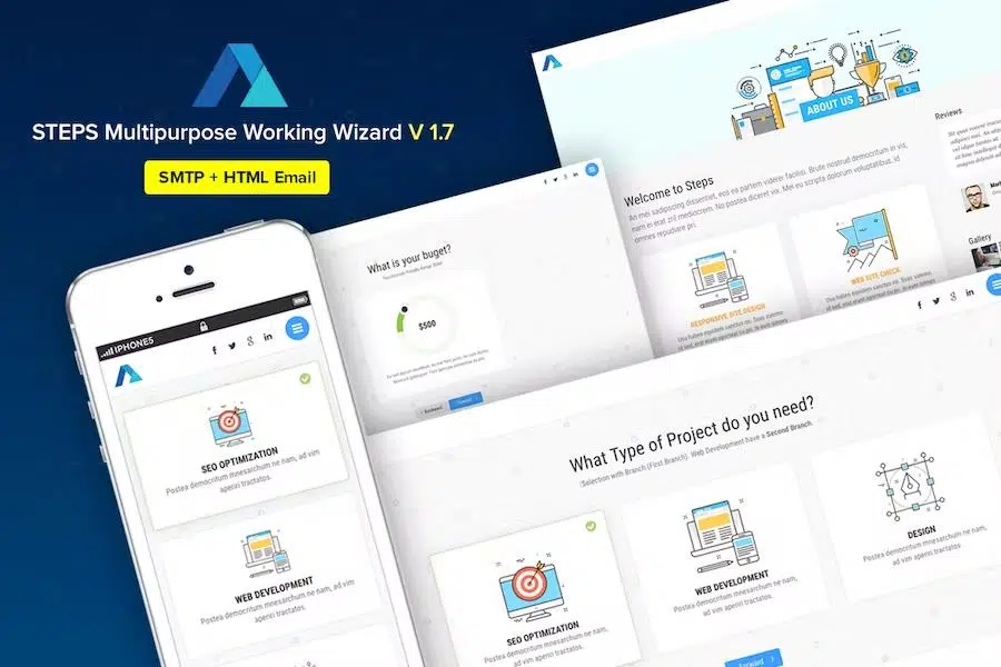 Steps – Multipurpose Working Wizard with Branches