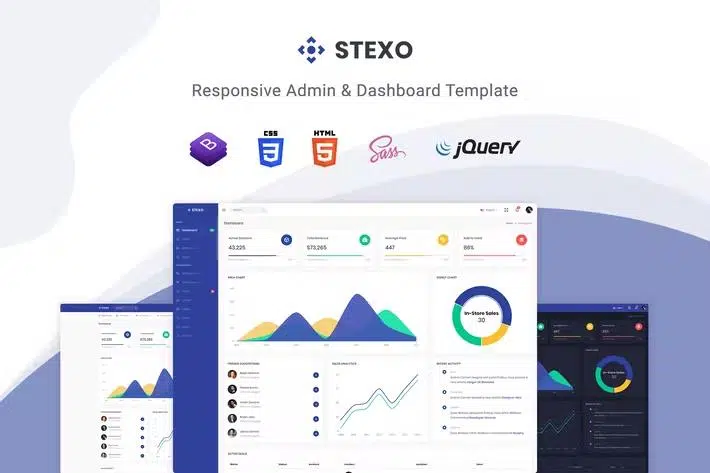 Stexo – Admin & Dashboard Template