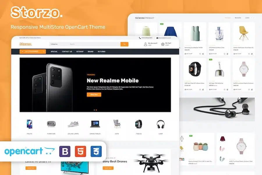 Storzo – Multipurpose E-commerce Opencart 3 Theme