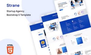 Strane – Startup Agency Bootstrap 5 Template