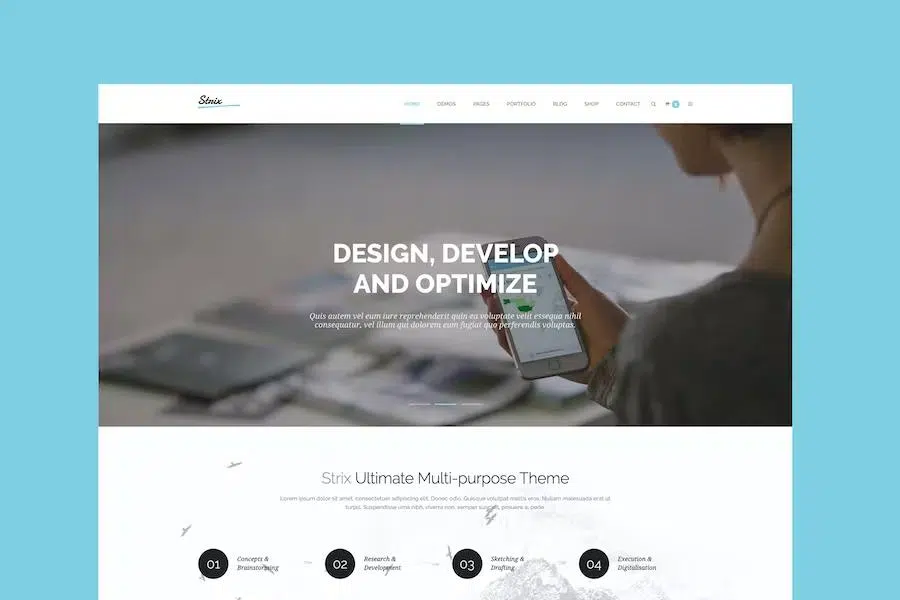 Strix – Multipurpose HTML5 Template