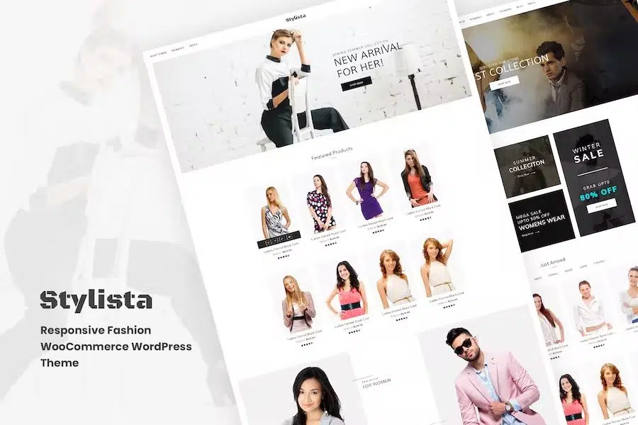 Stylista – Responsive Fashion WooCommerce WordPress Theme