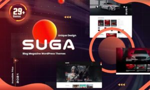 Suga – Magazine and Blog WordPress Theme