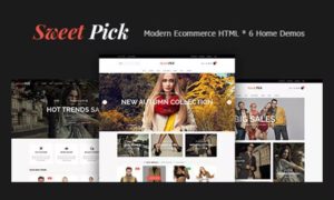 Sweet Pick – Modern E-commerce HTML Template