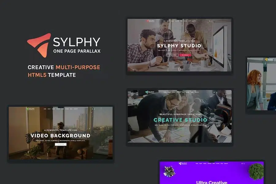 Sylphy – Creative Multi-purpose HTML5 Template