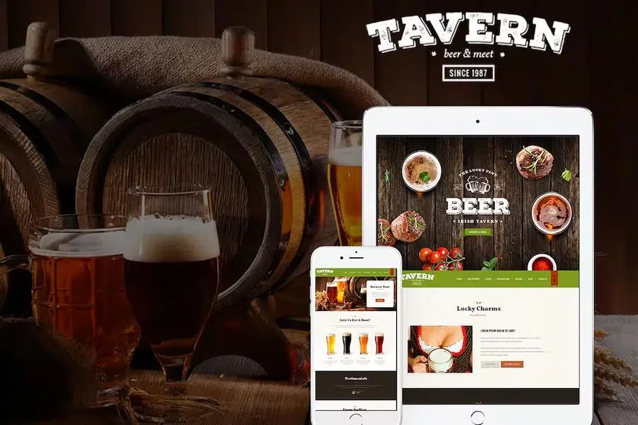 Tavern – Pub, Restaurant & Brewery Site Template