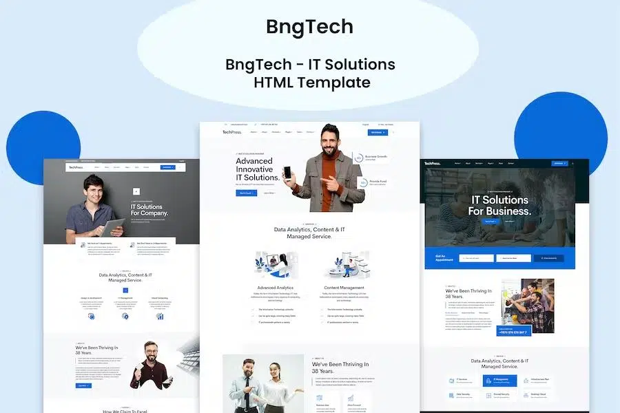 TechBuzz – Technology IT Solutions & Services HTML5 Template