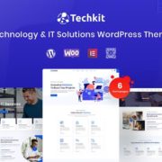 Techkit – Technology & IT Solutions WordPress Theme