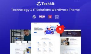 Techkit – Technology & IT Solutions WordPress Theme