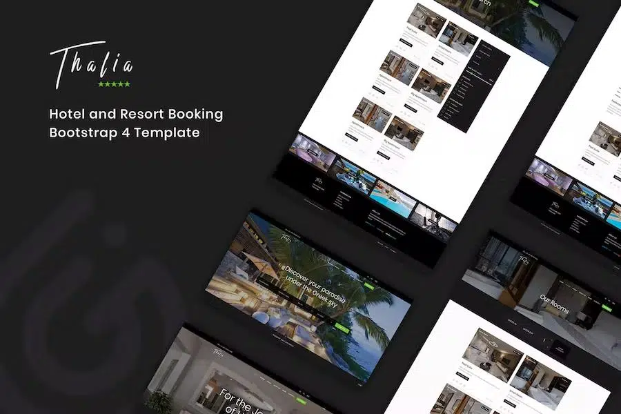 Thalia – Hotel and Resort Booking Bootstrap Template