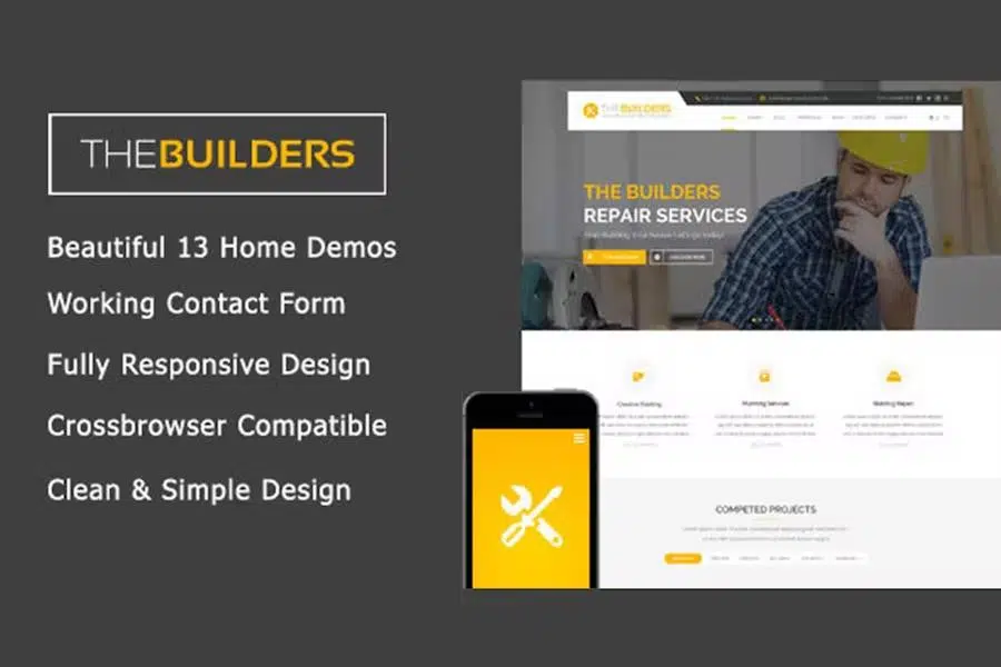 The Builders – Construction HTML Template