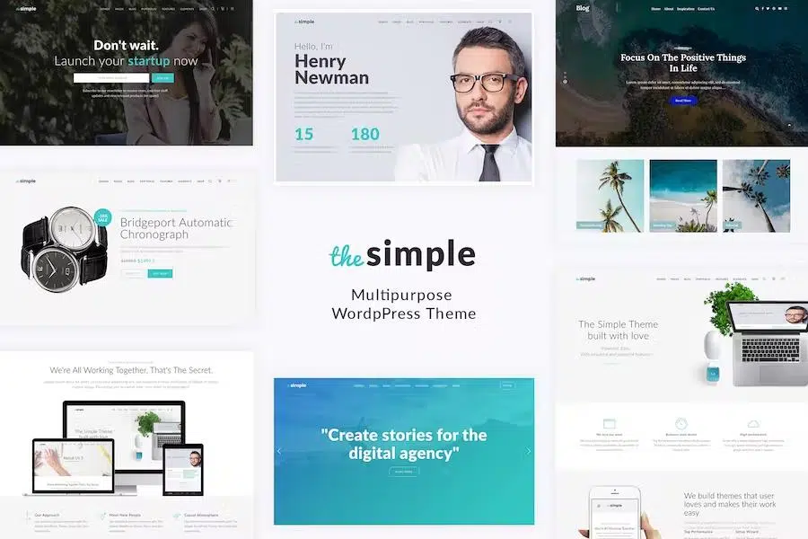 The Simple – Business WordPress Theme