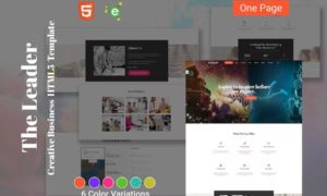 The Leader – Creative Business HTML Template