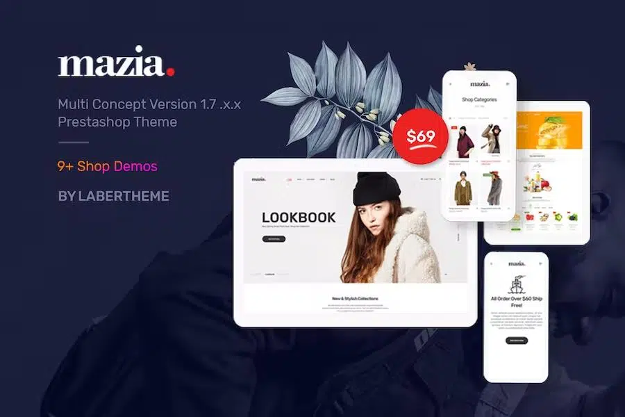 Themes Mazia Responsive Prestashop 1.7 – Labertheme