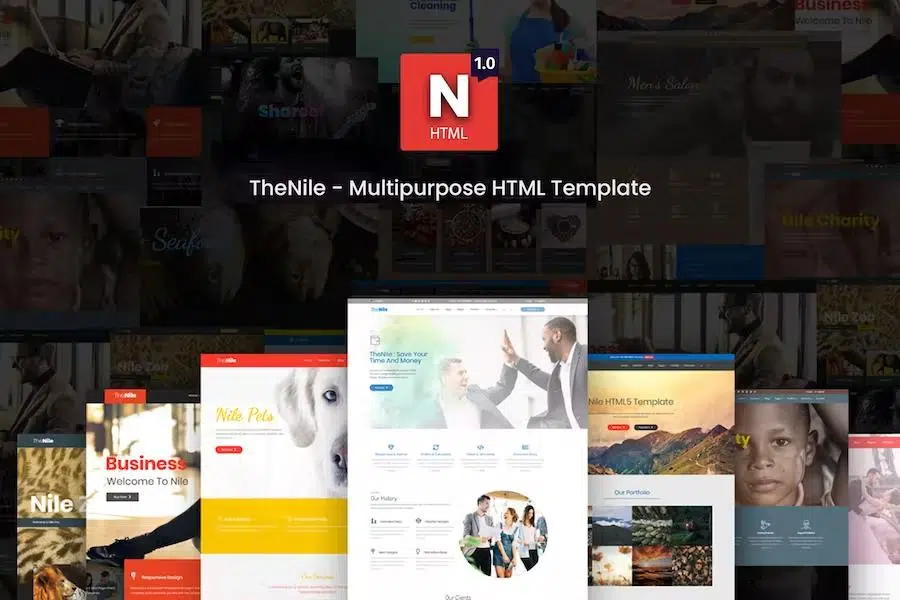 TheNile – Multipurpose HTML Template