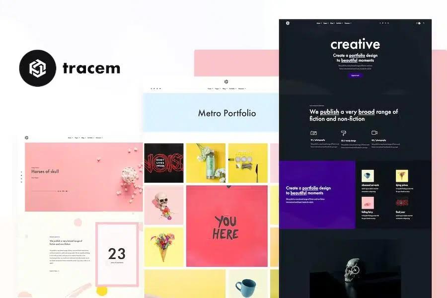 Tracem – Elementor Agency & Portfolio WordPress Theme