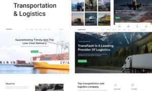 Transflash – Transportation and Logistics WordPress Theme