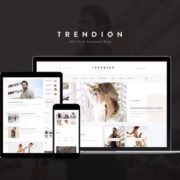 Trendion – A Personal Lifestyle Blog and Magazine WordPress Theme