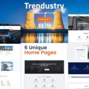 Trendustry – Industrial & Manufacturing WordPress Theme