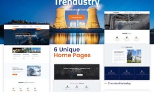 Trendustry – Industrial & Manufacturing WordPress Theme