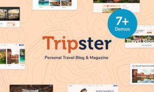 Tripster – Travel & Lifestyle WordPress Blog