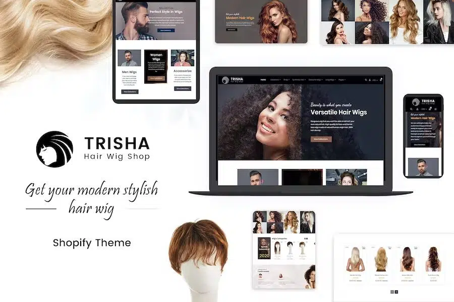 Trisha – Hair Weave, Hair Wig, Extensions Shopify Theme