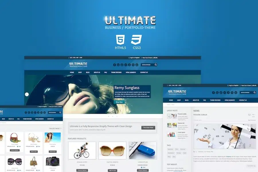 Ultimate – Responsive HTML