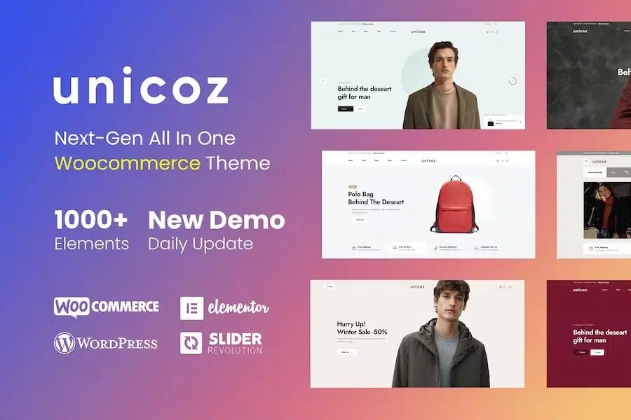 Unicoz – Elementor WooCommerce Theme