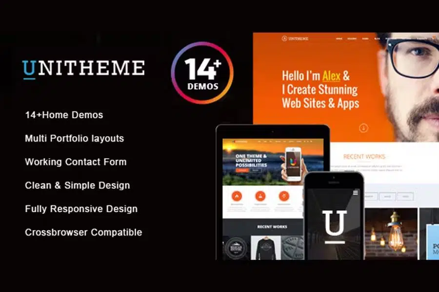 UniTheme – Responsive Multi-Purpose HTML Template