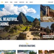 UniTravel – Travel Agency & Tourism Bureau WordPress Theme