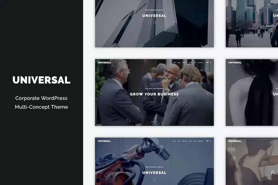 Universal – Corporate WordPress Multi-Concept Theme