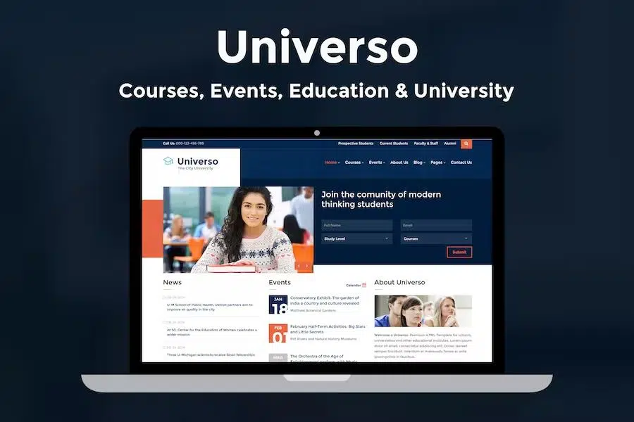 Universo – Courses, Events, Education & University