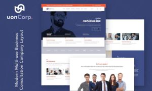 Uon Corp -Company and Business Consultation WordPress Theme