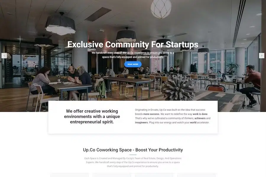 Upco – Creative Office Space & Business Drupal 9 Theme Latest Version