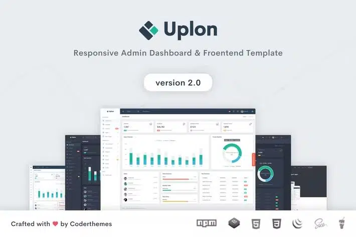 Uplon – Admin & Dashboard Template