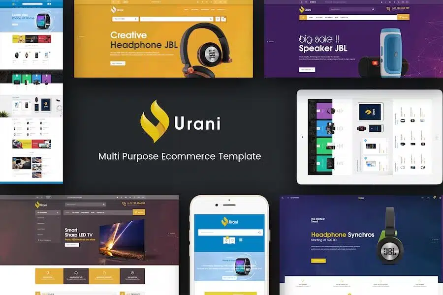 Urani – Responsive Prestashop Theme Latest Version