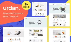 Urdan – Minimal eCommerce HTML Template