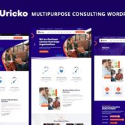 Uricko – Multipurpose Consulting WordPress
