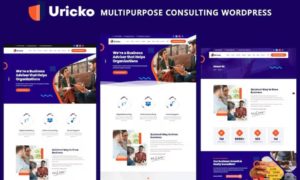 Uricko – Multipurpose Consulting WordPress