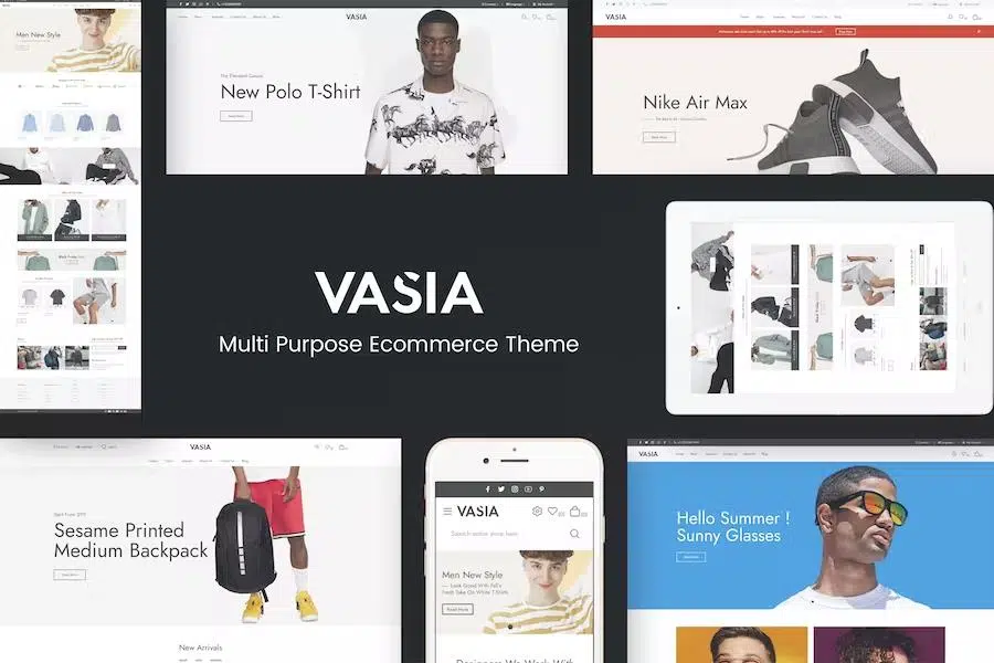 Vasia – Multipurpose OpenCart Theme (Included Color Swatches)