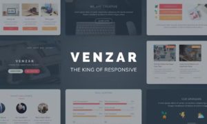 Venzar Responsive Clean Email Template