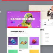 Verno – Creative Showcases for Agencies Theme