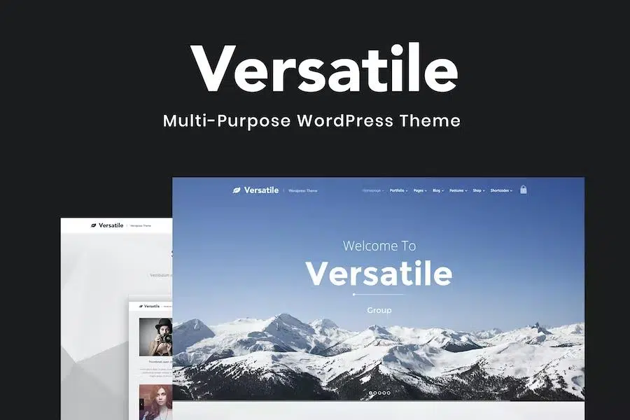 Versatile – Responsive Multi-Purpose WP Theme