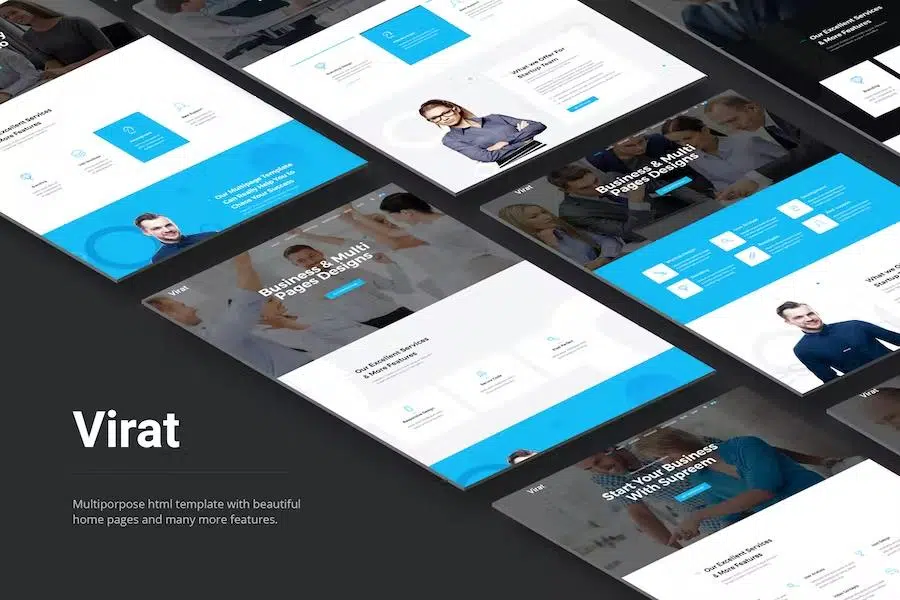 Virat- Responsive Multi-Purpose HTML5 Template