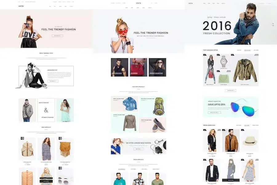 Volta : Minimal Shopping HTML5 Template