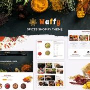 Waffy – Spices, Dry Fruits and Nuts Organic shop Shopify Theme