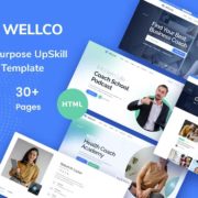 Wellco – Life Coach and Online Courses HTML Template