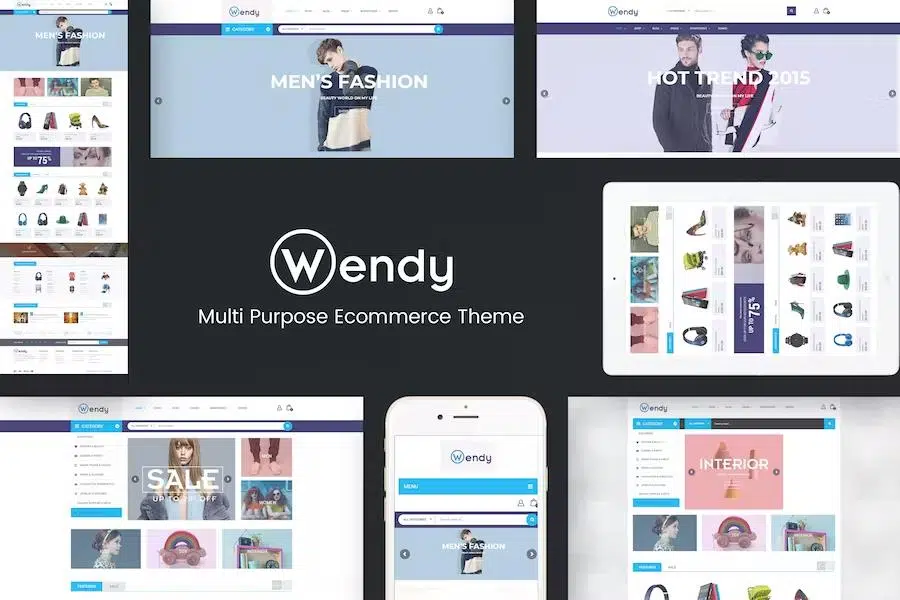 Wendy – Multi Store WooCommerce Theme